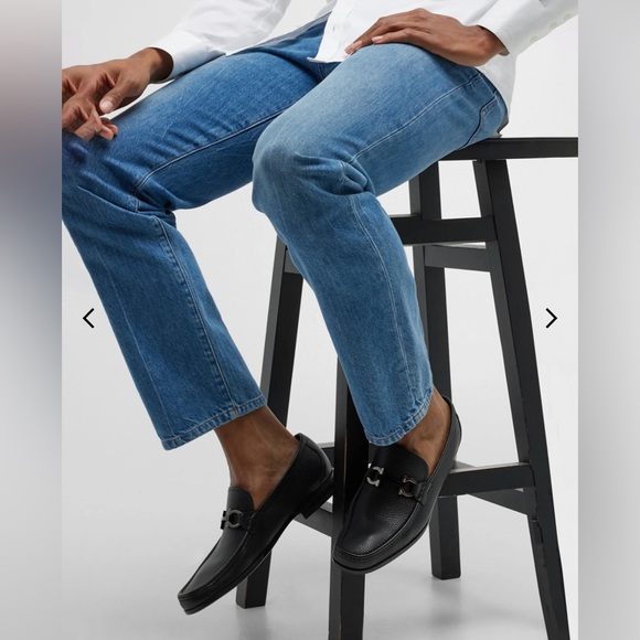 Size10D Salvatore Ferragamo Grandioso/NERO PEBBLE CALF   asking $525 priced $850 - Picture 5 of 15